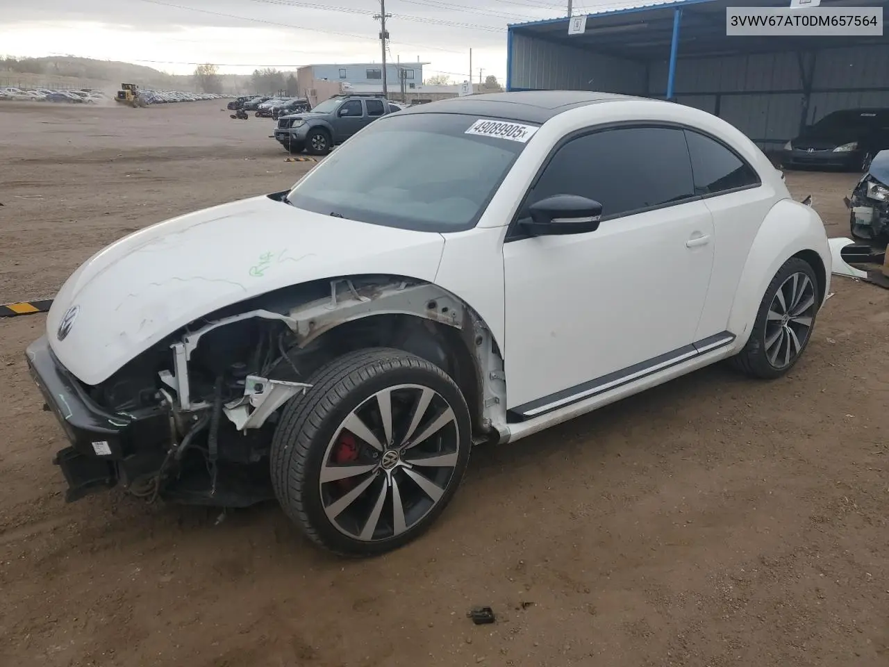 2013 Volkswagen Beetle Turbo VIN: 3VWV67AT0DM657564 Lot: 49089905