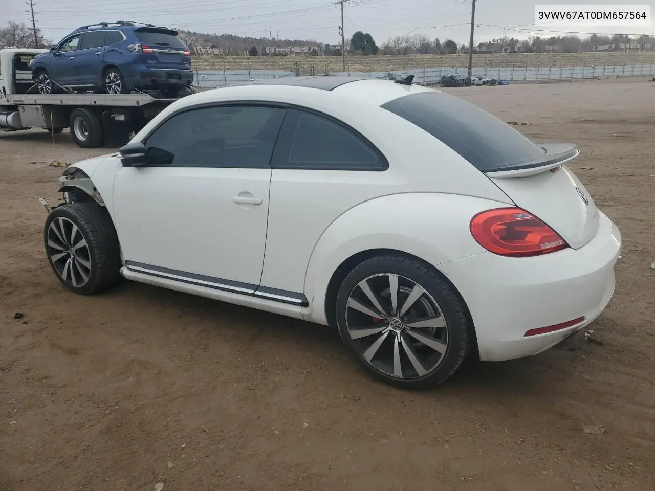 2013 Volkswagen Beetle Turbo VIN: 3VWV67AT0DM657564 Lot: 49089905