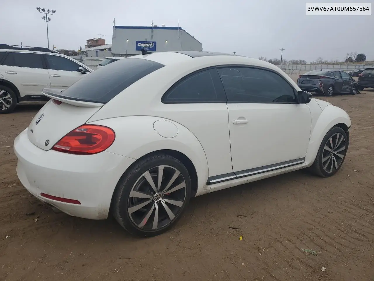 2013 Volkswagen Beetle Turbo VIN: 3VWV67AT0DM657564 Lot: 49089905