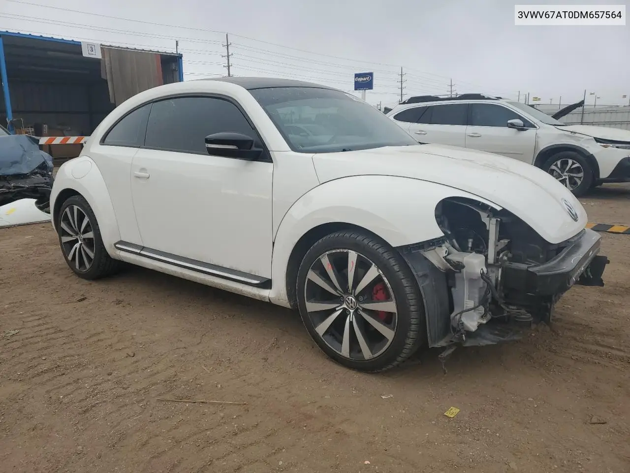 2013 Volkswagen Beetle Turbo VIN: 3VWV67AT0DM657564 Lot: 49089905