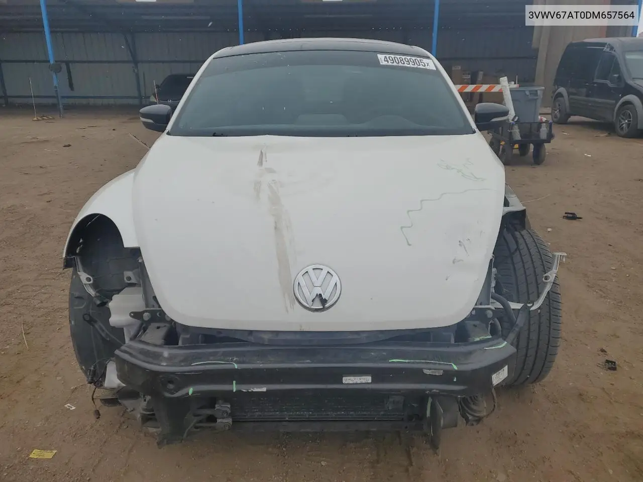 2013 Volkswagen Beetle Turbo VIN: 3VWV67AT0DM657564 Lot: 49089905