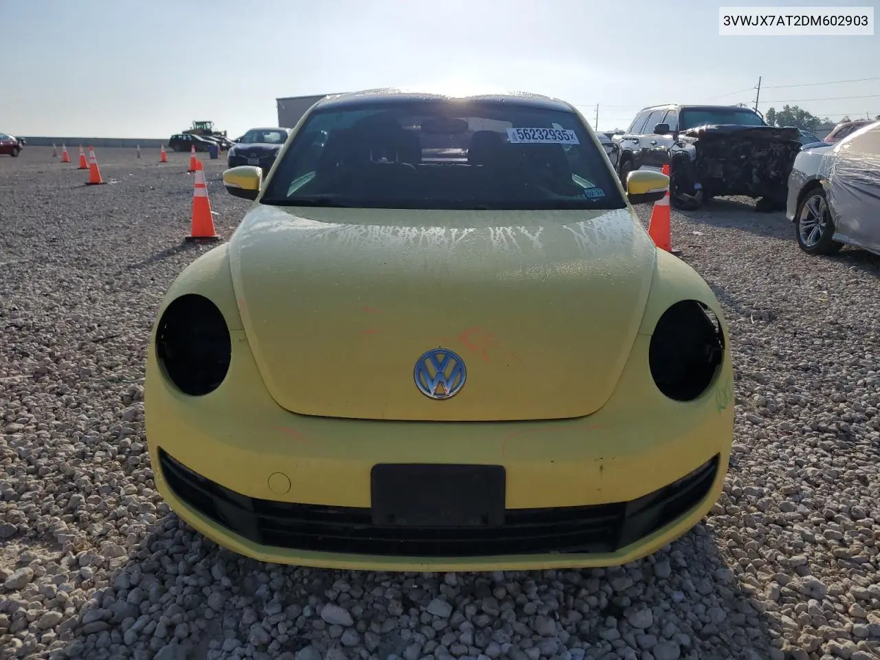 2013 Volkswagen Beetle VIN: 3VWJX7AT2DM602903 Lot: 56232935