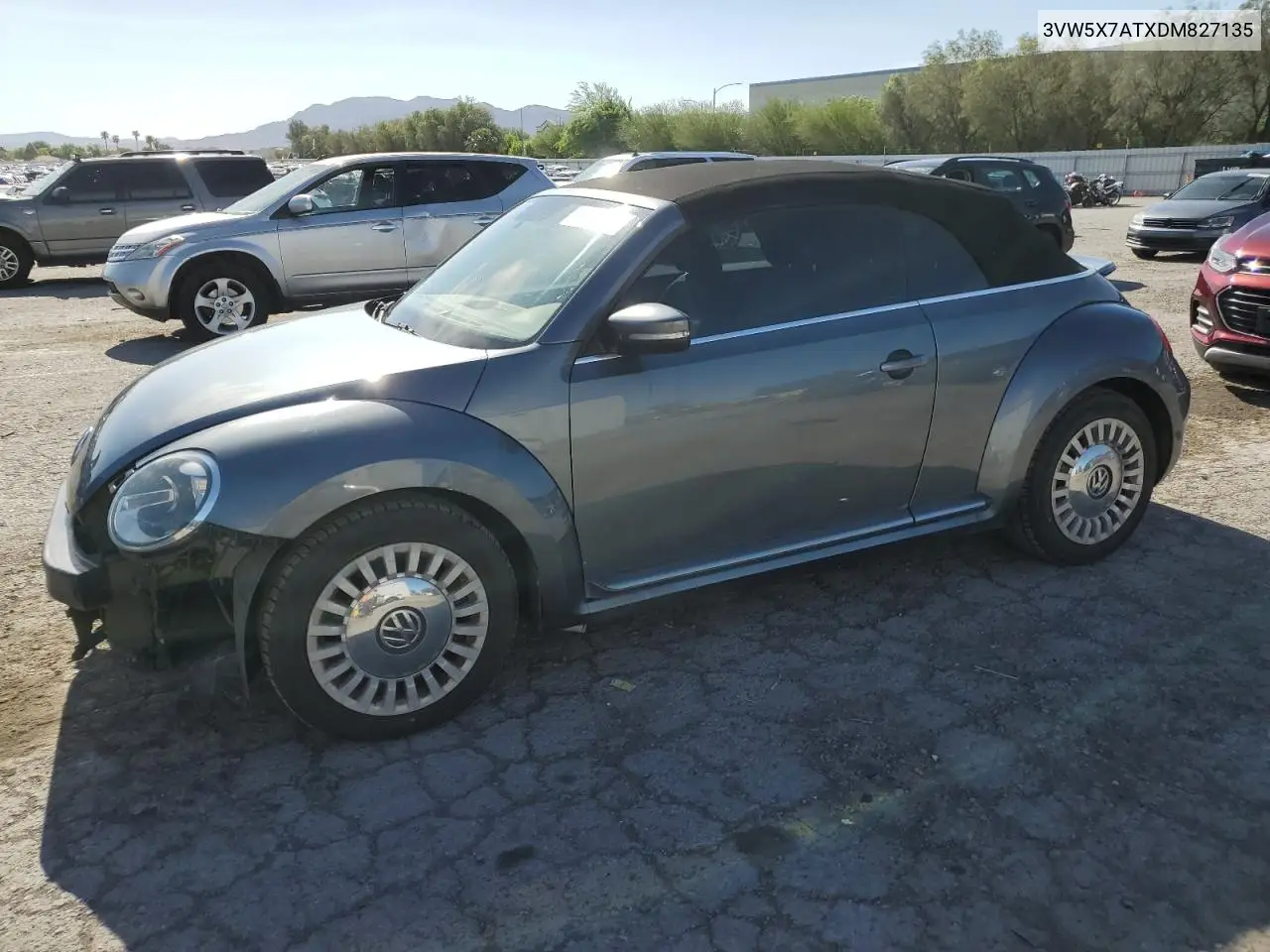 2013 Volkswagen Beetle VIN: 3VW5X7ATXDM827135 Lot: 56331205