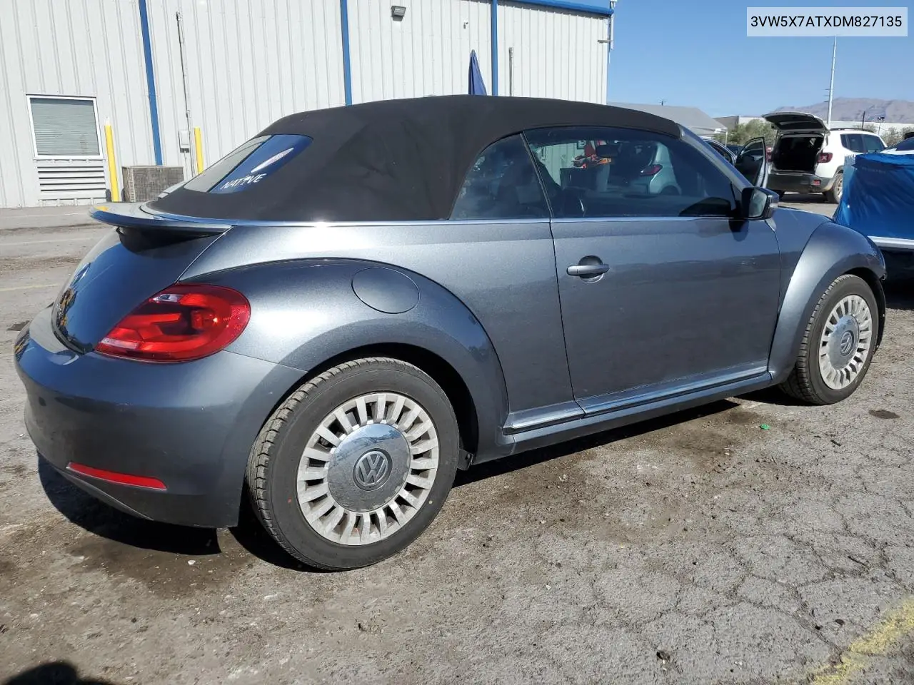2013 Volkswagen Beetle VIN: 3VW5X7ATXDM827135 Lot: 56331205