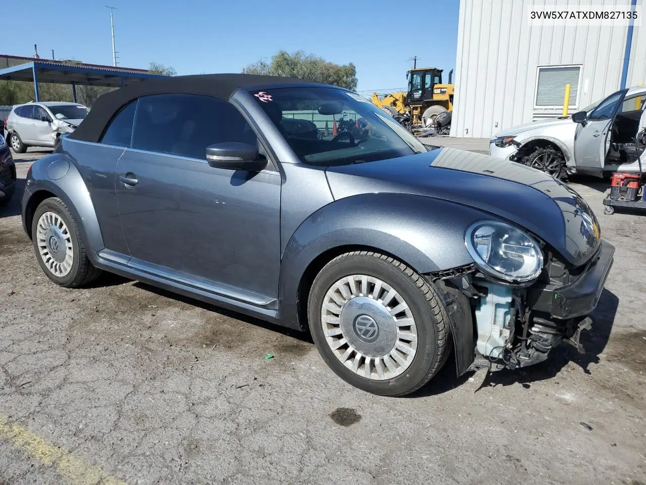 2013 Volkswagen Beetle VIN: 3VW5X7ATXDM827135 Lot: 56331205