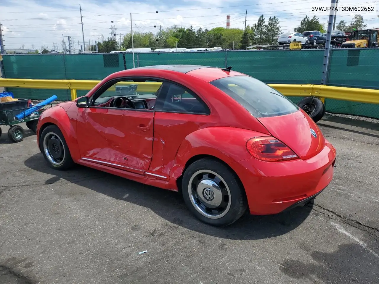 2013 Volkswagen Beetle VIN: 3VWJP7AT3DM602652 Lot: 56639875