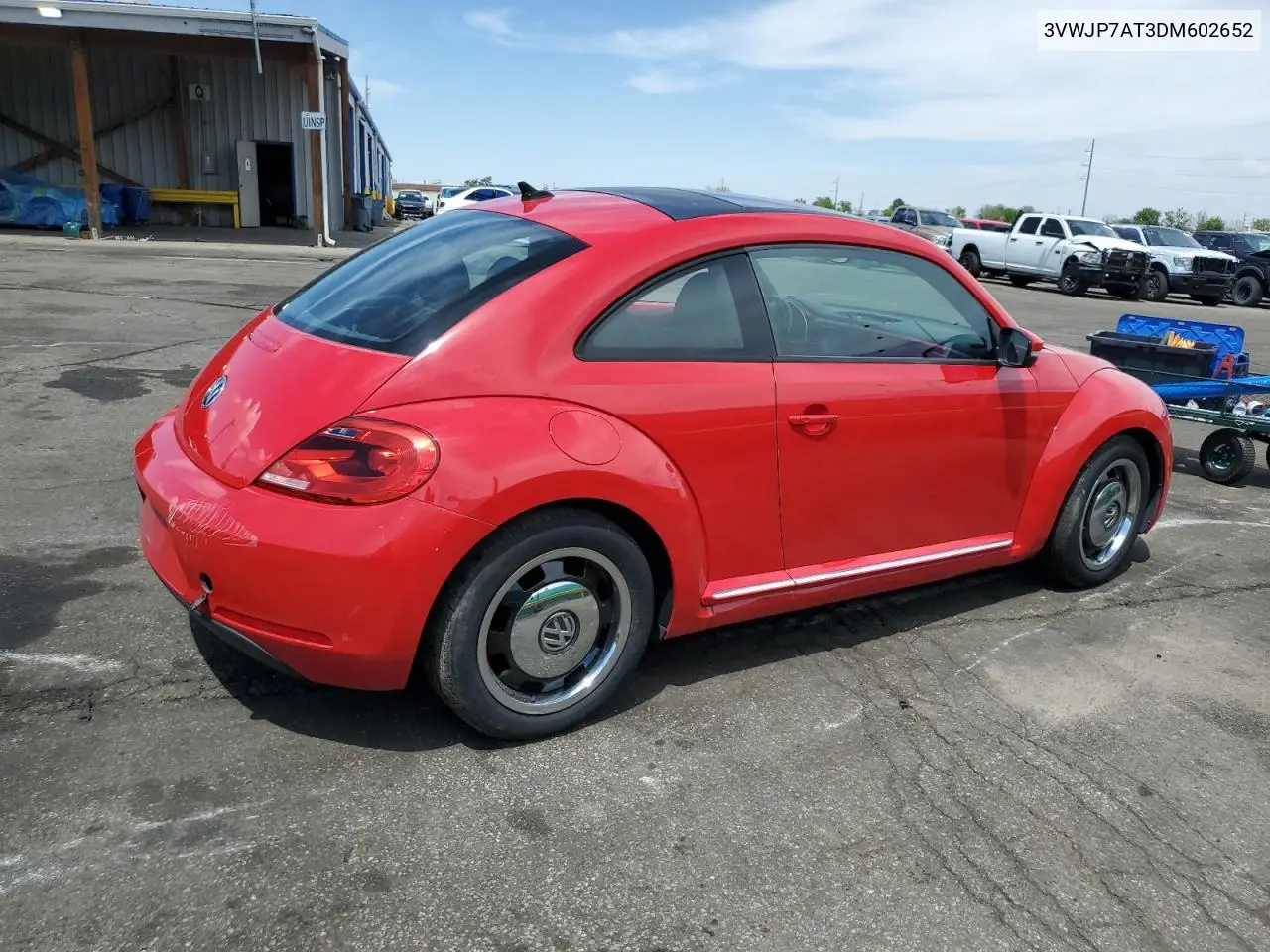 2013 Volkswagen Beetle VIN: 3VWJP7AT3DM602652 Lot: 56639875