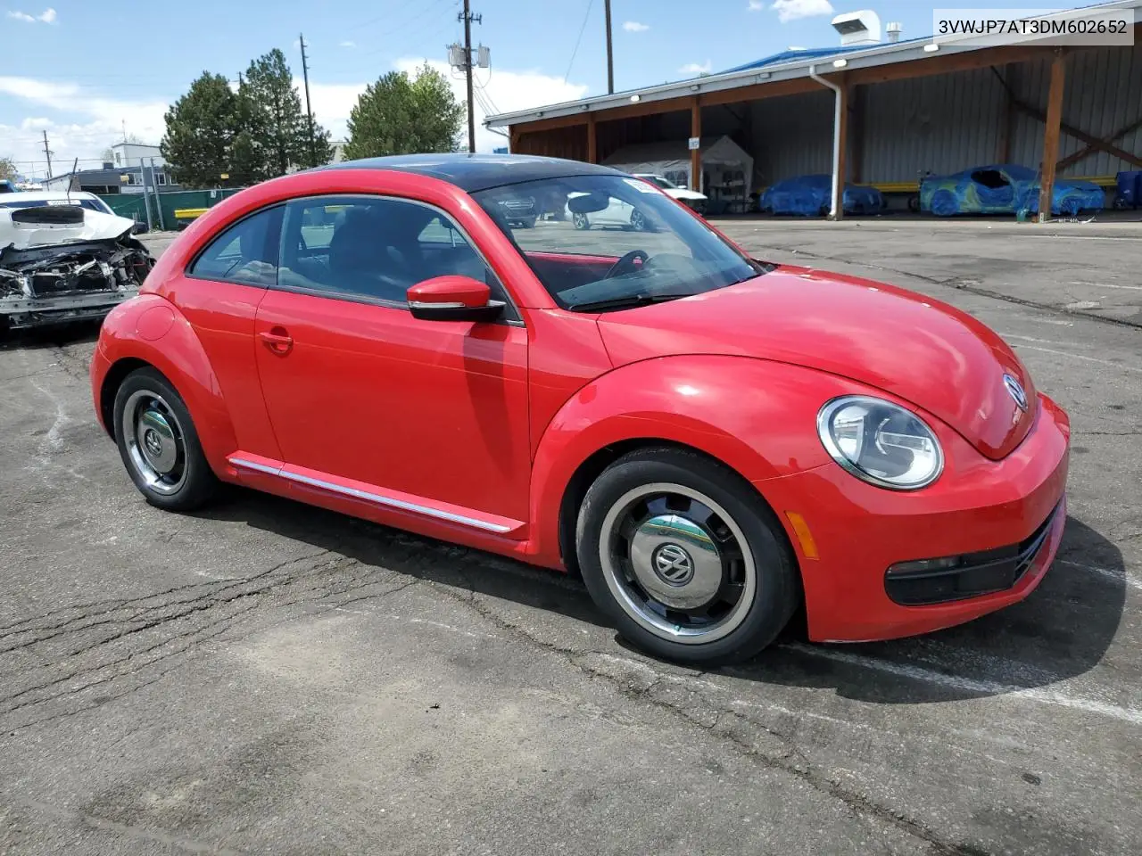 2013 Volkswagen Beetle VIN: 3VWJP7AT3DM602652 Lot: 56639875
