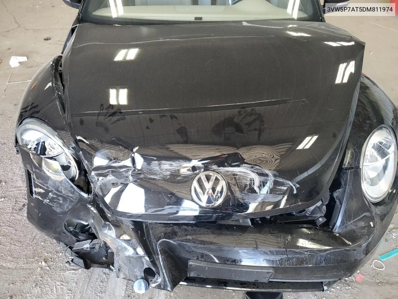 2013 Volkswagen Beetle VIN: 3VW5P7AT5DM811974 Lot: 56853015