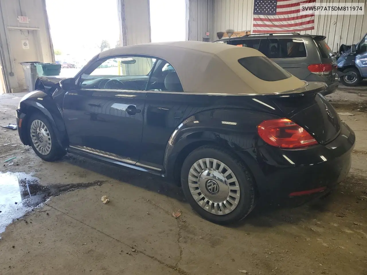 2013 Volkswagen Beetle VIN: 3VW5P7AT5DM811974 Lot: 56853015