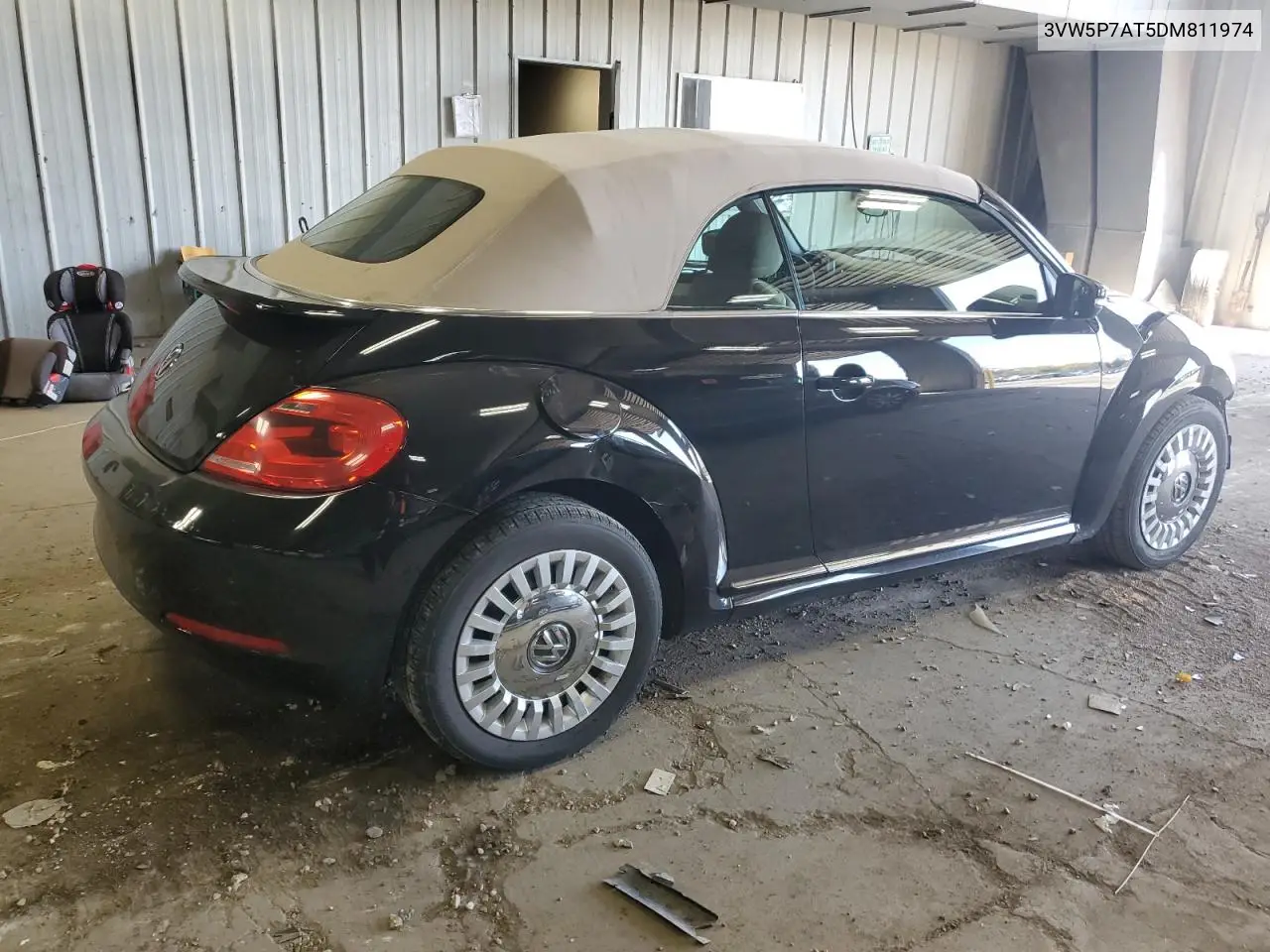 2013 Volkswagen Beetle VIN: 3VW5P7AT5DM811974 Lot: 56853015