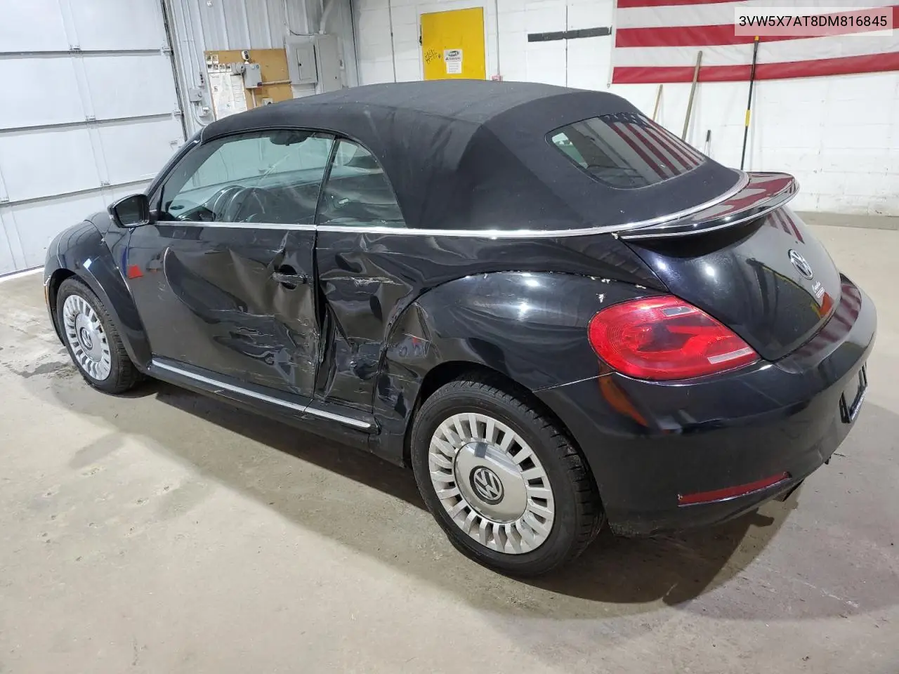 2013 Volkswagen Beetle VIN: 3VW5X7AT8DM816845 Lot: 60727815