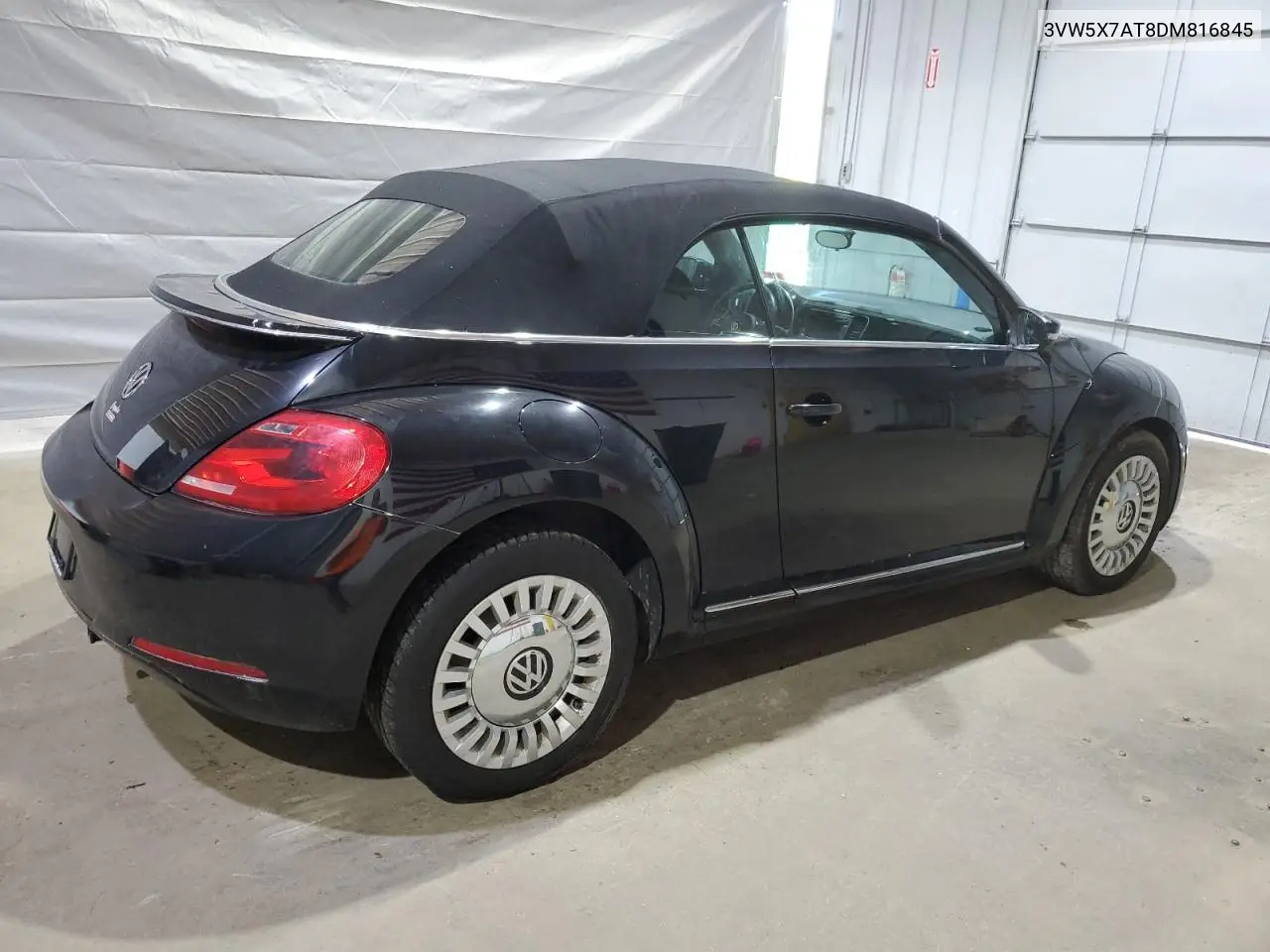 2013 Volkswagen Beetle VIN: 3VW5X7AT8DM816845 Lot: 60727815