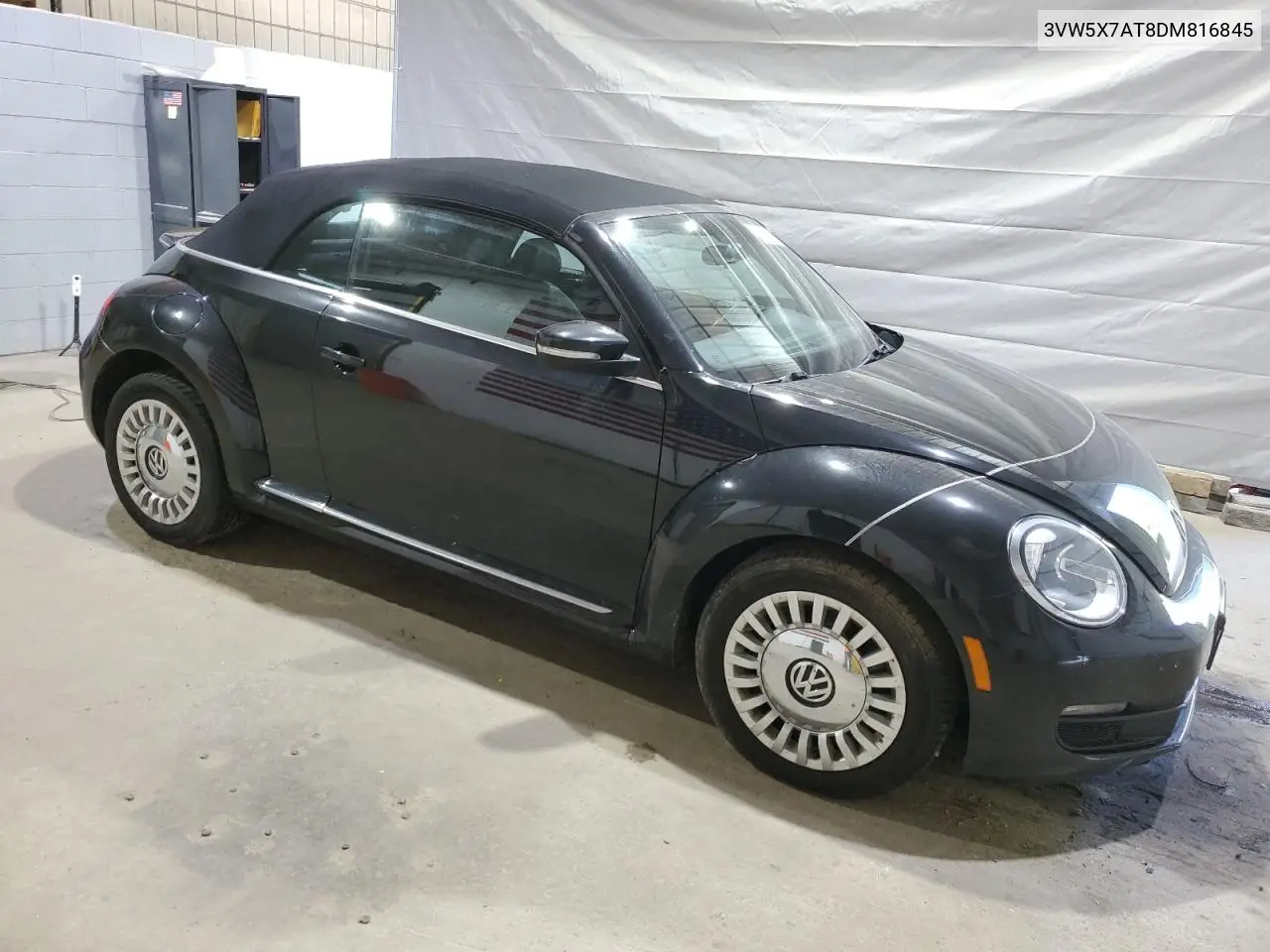 2013 Volkswagen Beetle VIN: 3VW5X7AT8DM816845 Lot: 60727815
