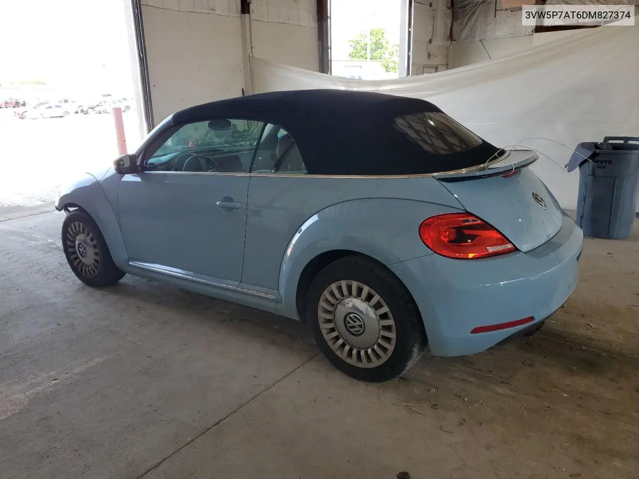 2013 Volkswagen Beetle VIN: 3VW5P7AT6DM827374 Lot: 61416995