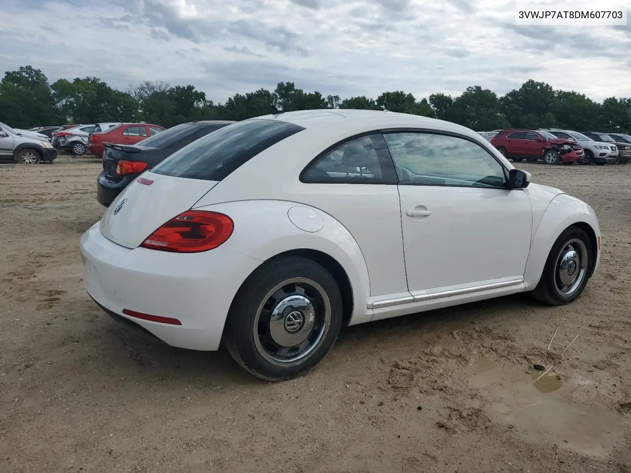 2013 Volkswagen Beetle VIN: 3VWJP7AT8DM607703 Lot: 61484185
