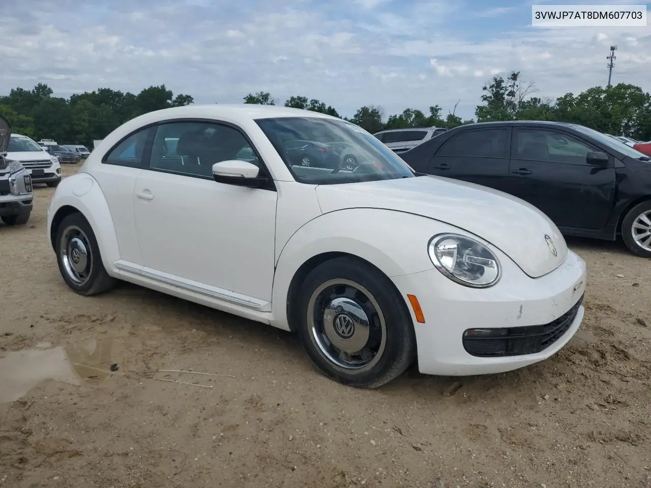 2013 Volkswagen Beetle VIN: 3VWJP7AT8DM607703 Lot: 61484185