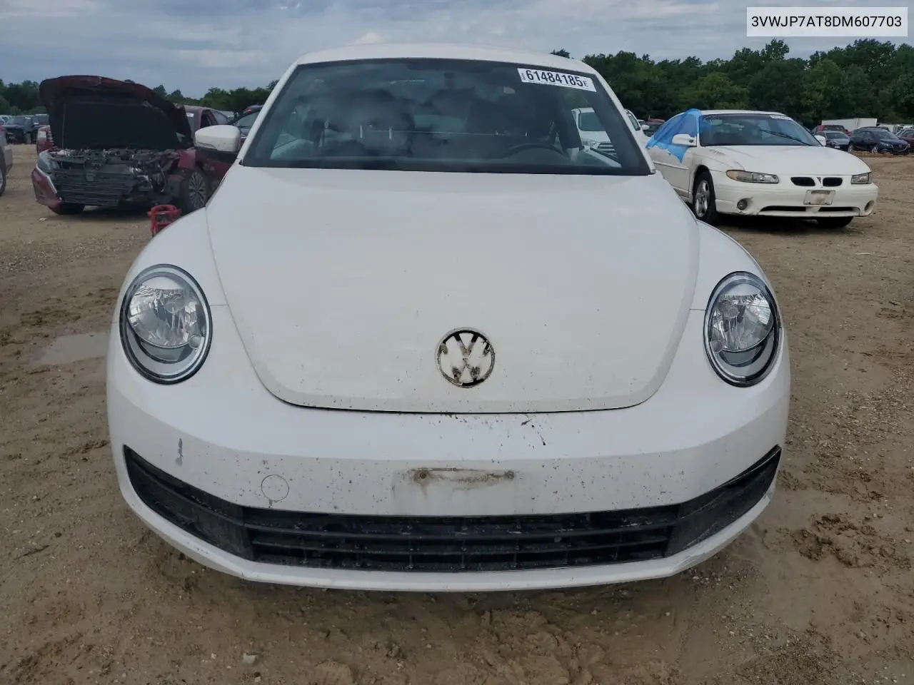 2013 Volkswagen Beetle VIN: 3VWJP7AT8DM607703 Lot: 61484185