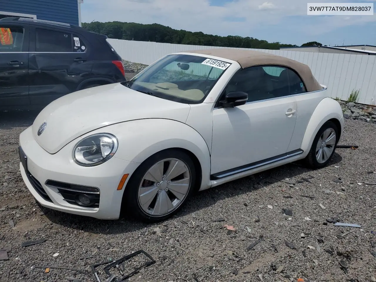 2013 Volkswagen Beetle Turbo VIN: 3VW7T7AT9DM828037 Lot: 61591925