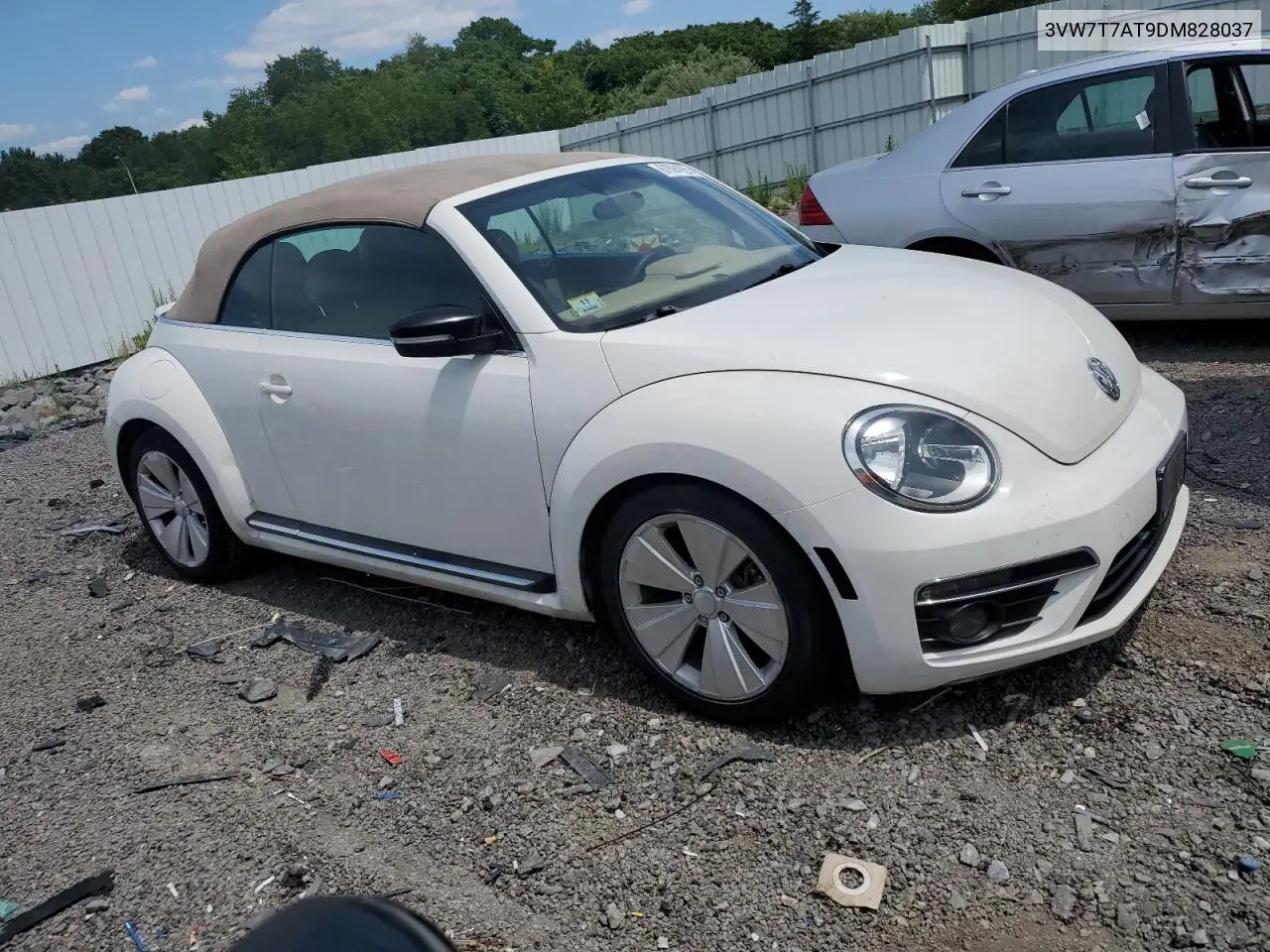 2013 Volkswagen Beetle Turbo VIN: 3VW7T7AT9DM828037 Lot: 61591925
