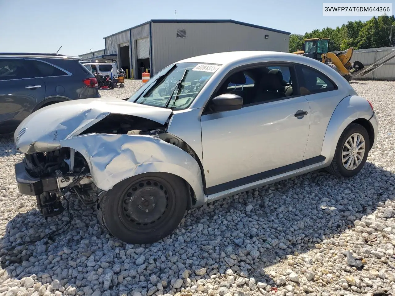 2013 Volkswagen Beetle VIN: 3VWFP7AT6DM644366 Lot: 62001375