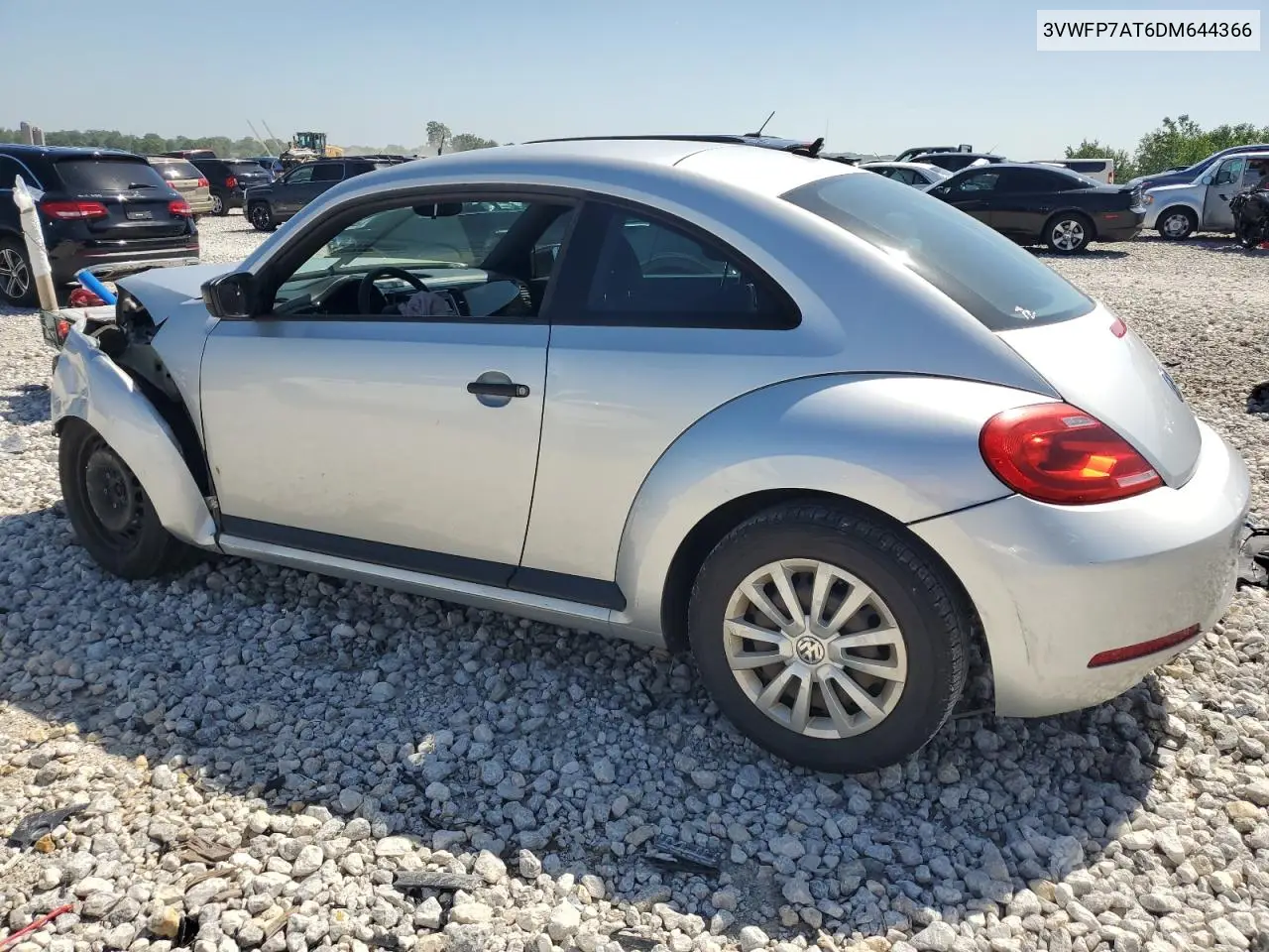 2013 Volkswagen Beetle VIN: 3VWFP7AT6DM644366 Lot: 62001375