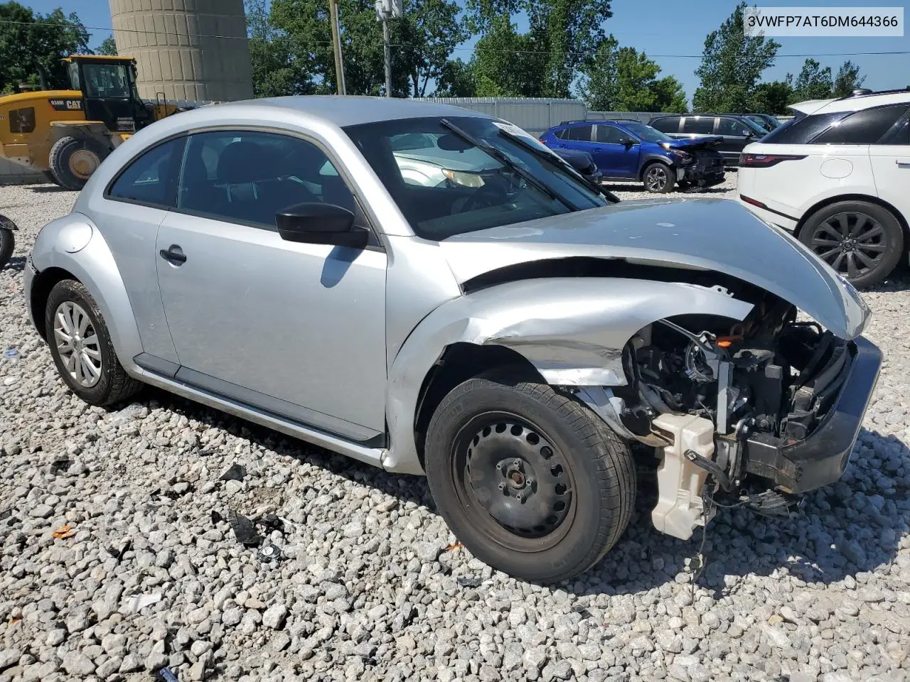 2013 Volkswagen Beetle VIN: 3VWFP7AT6DM644366 Lot: 62001375