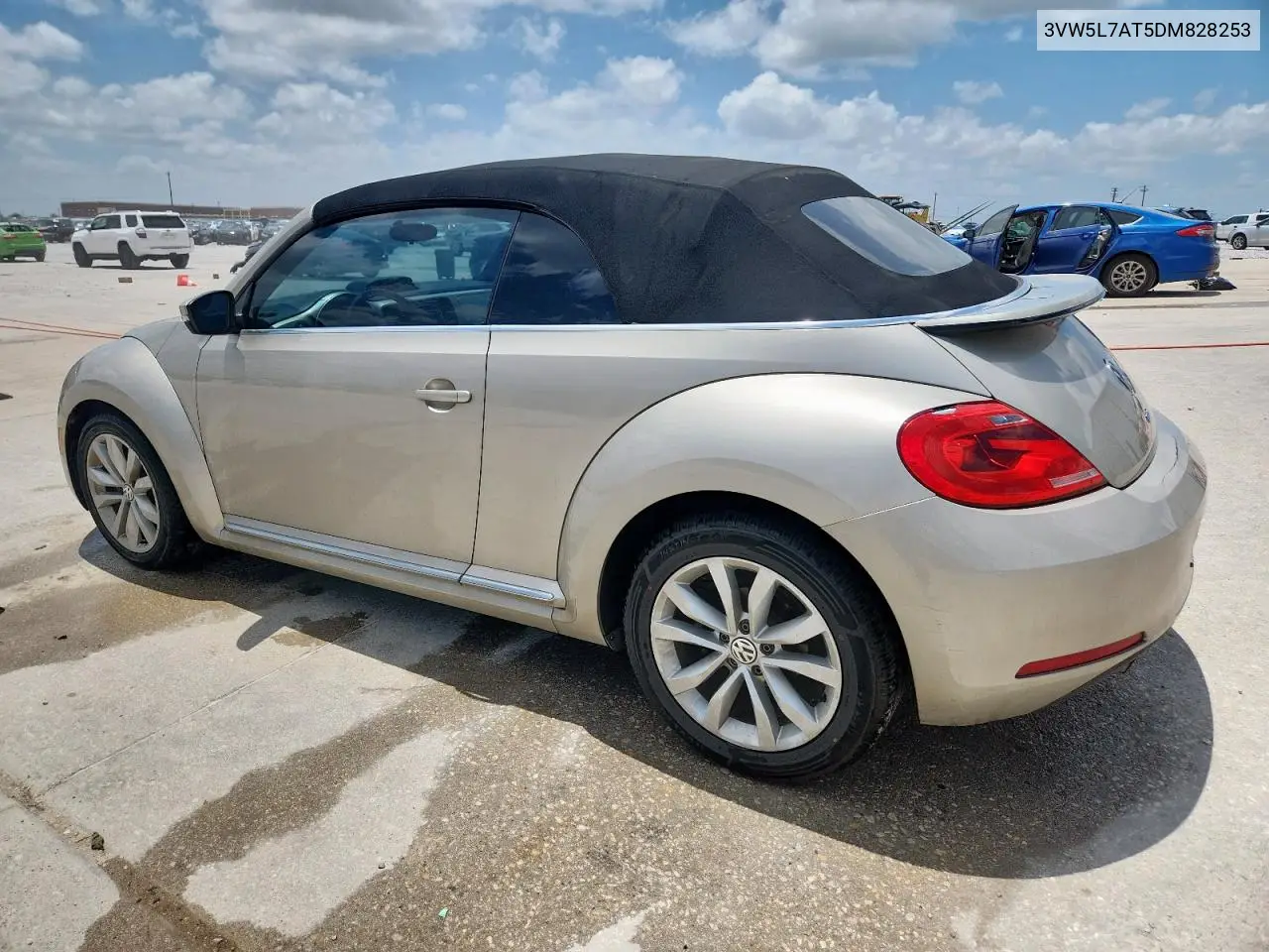 2013 Volkswagen Beetle VIN: 3VW5L7AT5DM828253 Lot: 62106885