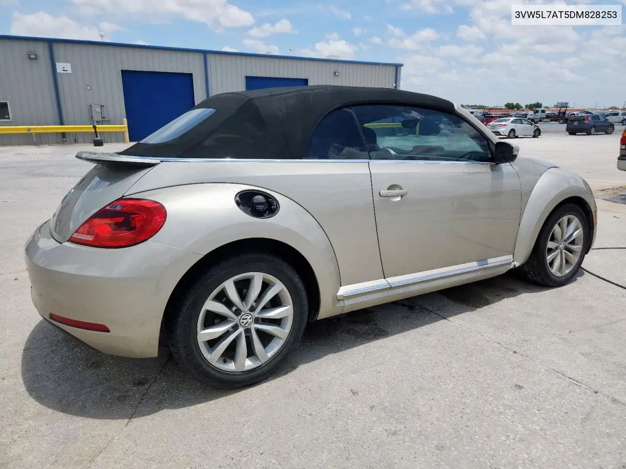 2013 Volkswagen Beetle VIN: 3VW5L7AT5DM828253 Lot: 62106885