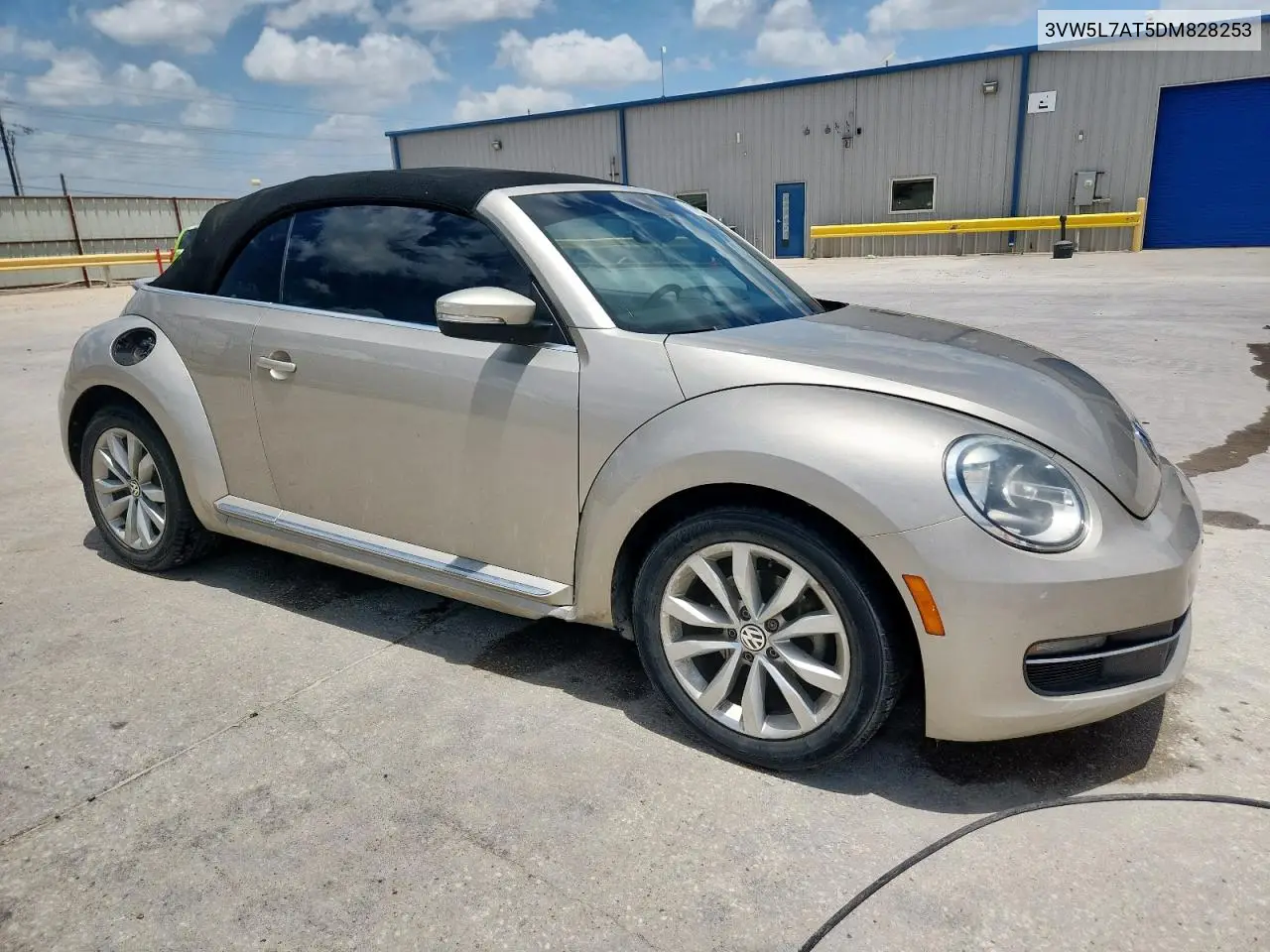 2013 Volkswagen Beetle VIN: 3VW5L7AT5DM828253 Lot: 62106885