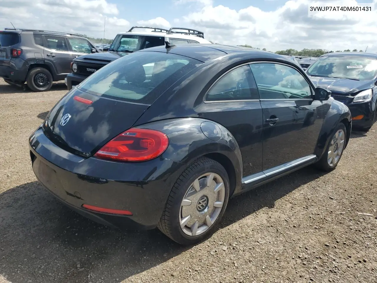 2013 Volkswagen Beetle VIN: 3VWJP7AT4DM601431 Lot: 62268375