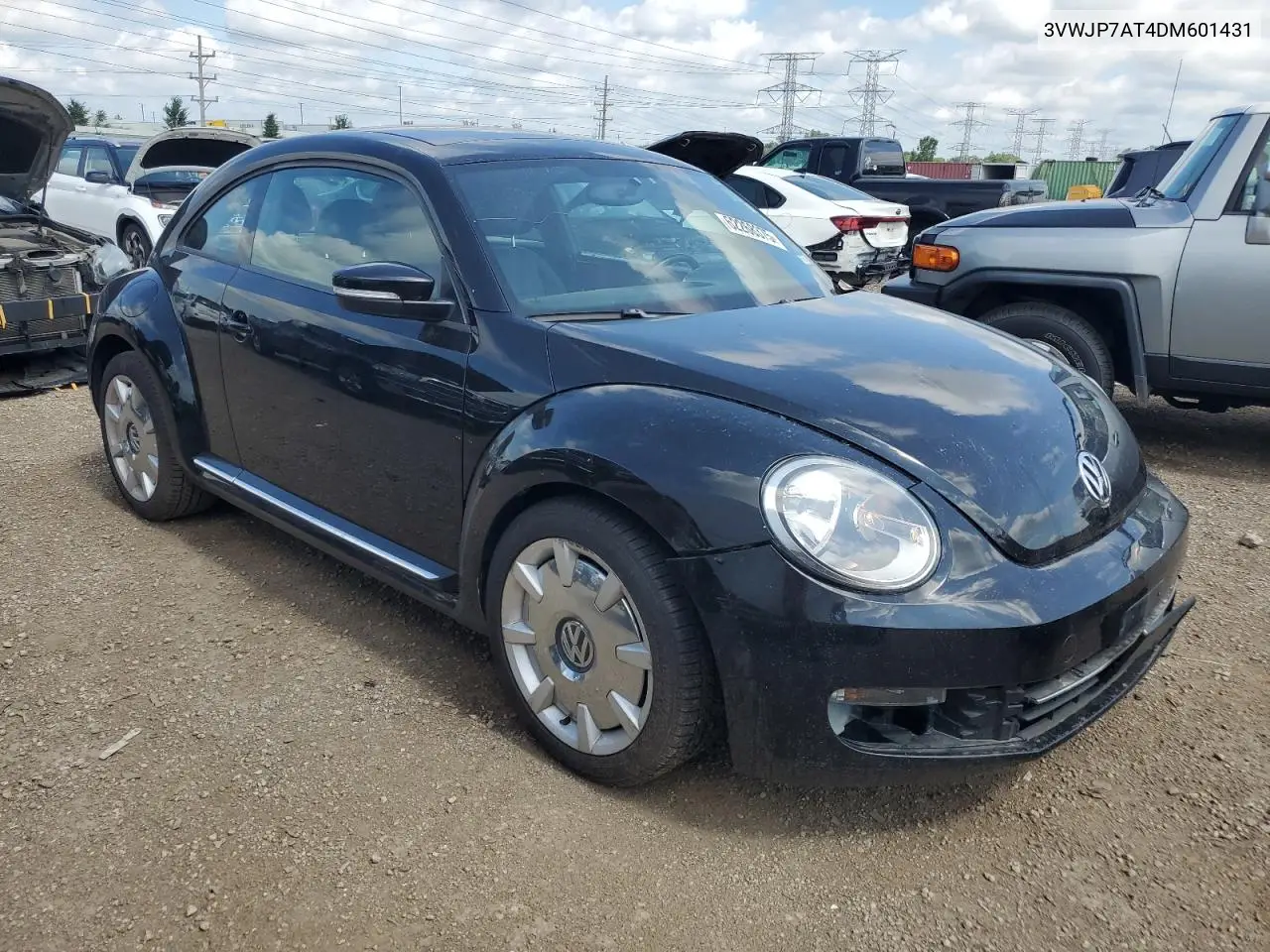 2013 Volkswagen Beetle VIN: 3VWJP7AT4DM601431 Lot: 62268375