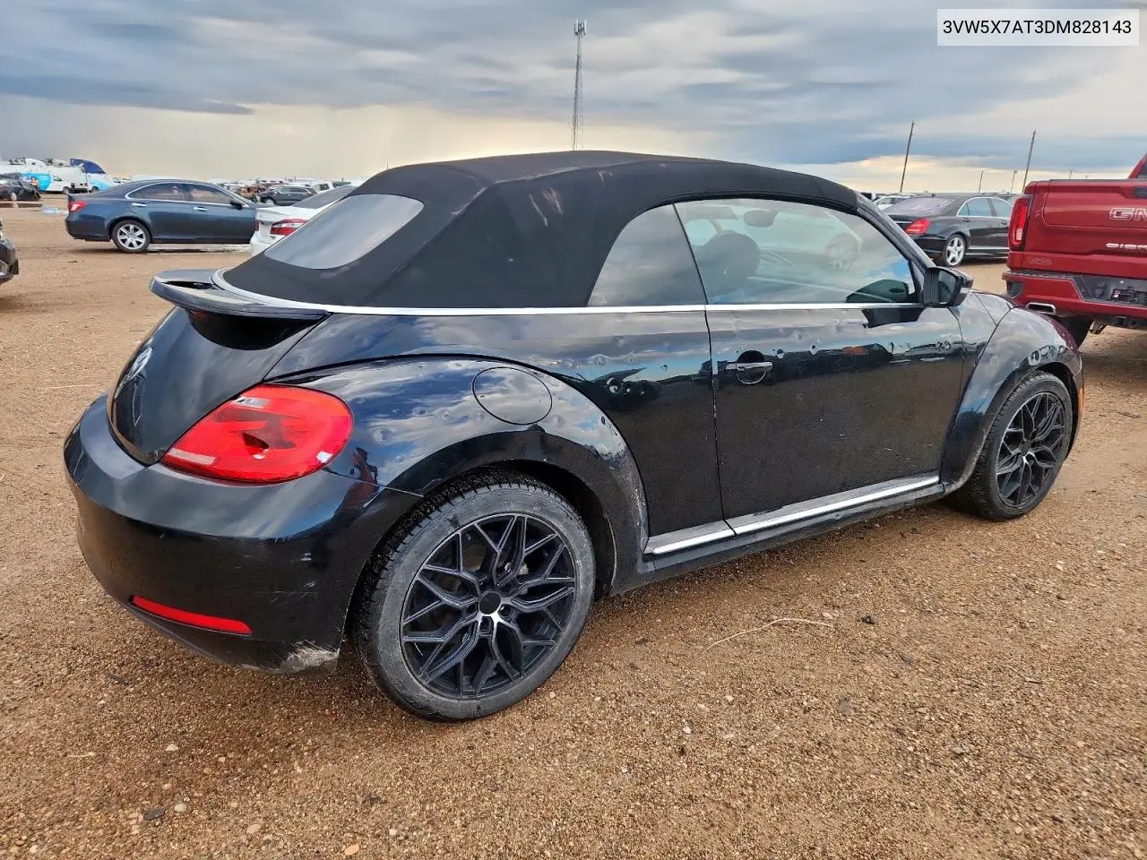 2013 Volkswagen Beetle VIN: 3VW5X7AT3DM828143 Lot: 62330745
