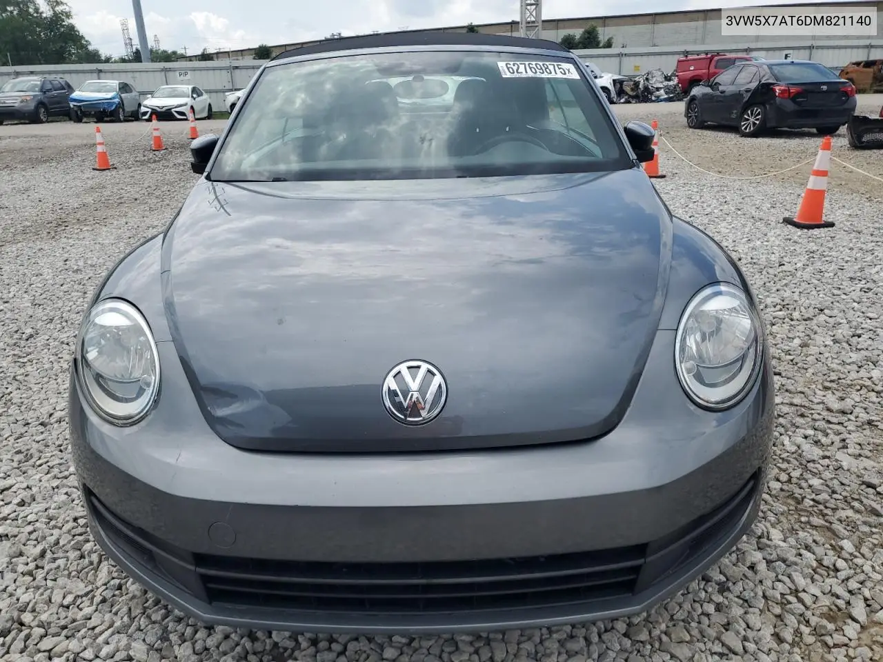 2013 Volkswagen Beetle VIN: 3VW5X7AT6DM821140 Lot: 62769875