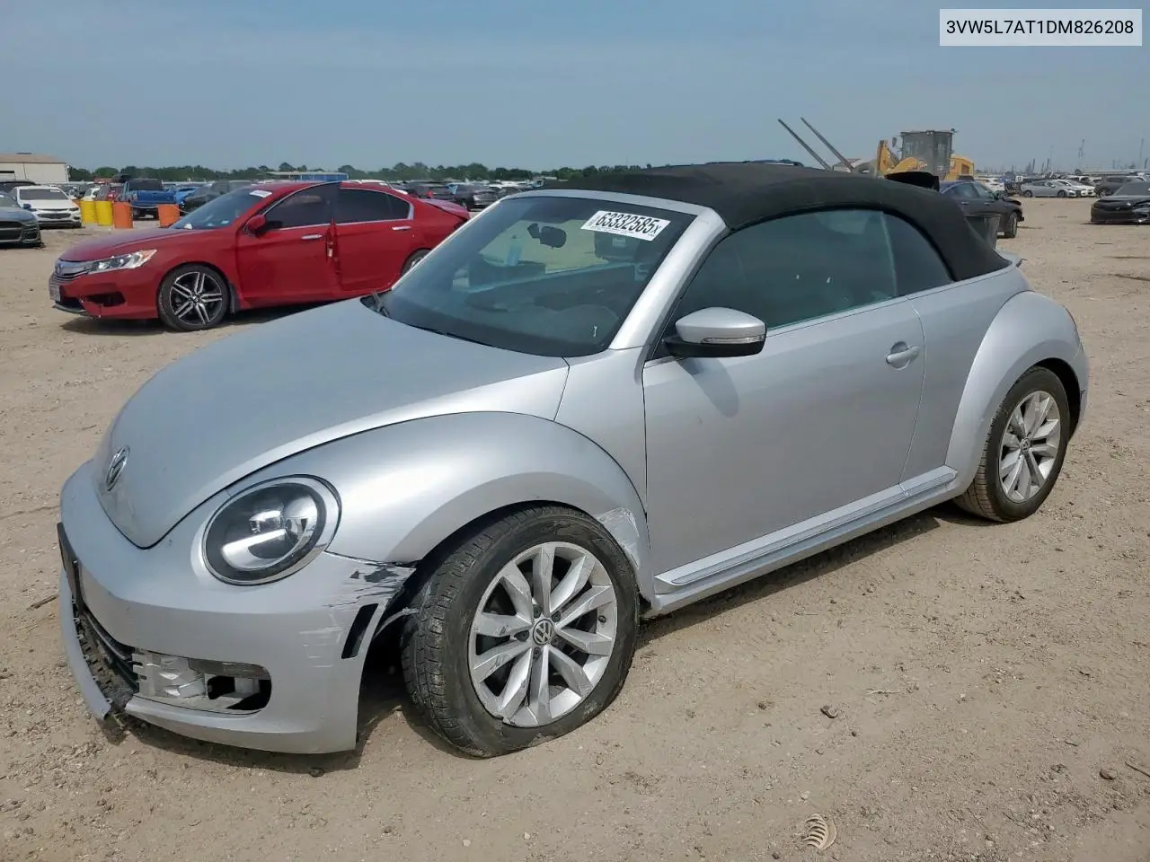 2013 Volkswagen Beetle VIN: 3VW5L7AT1DM826208 Lot: 63332585