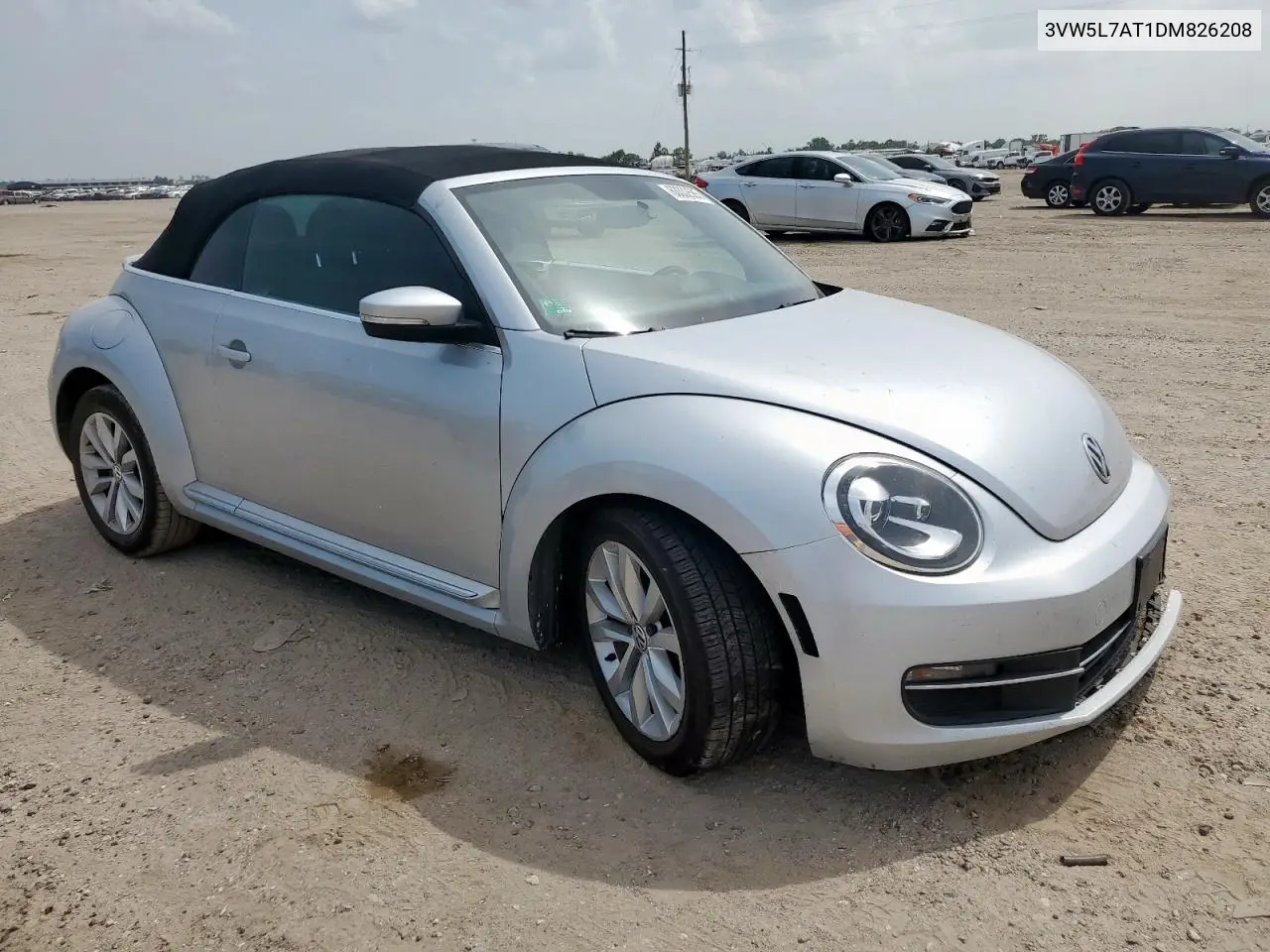 2013 Volkswagen Beetle VIN: 3VW5L7AT1DM826208 Lot: 63332585