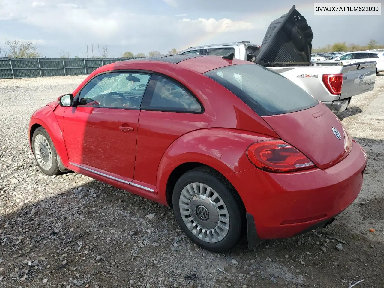 2014 Volkswagen Beetle VIN: 3VWJX7AT1EM622030 Lot: 52712585