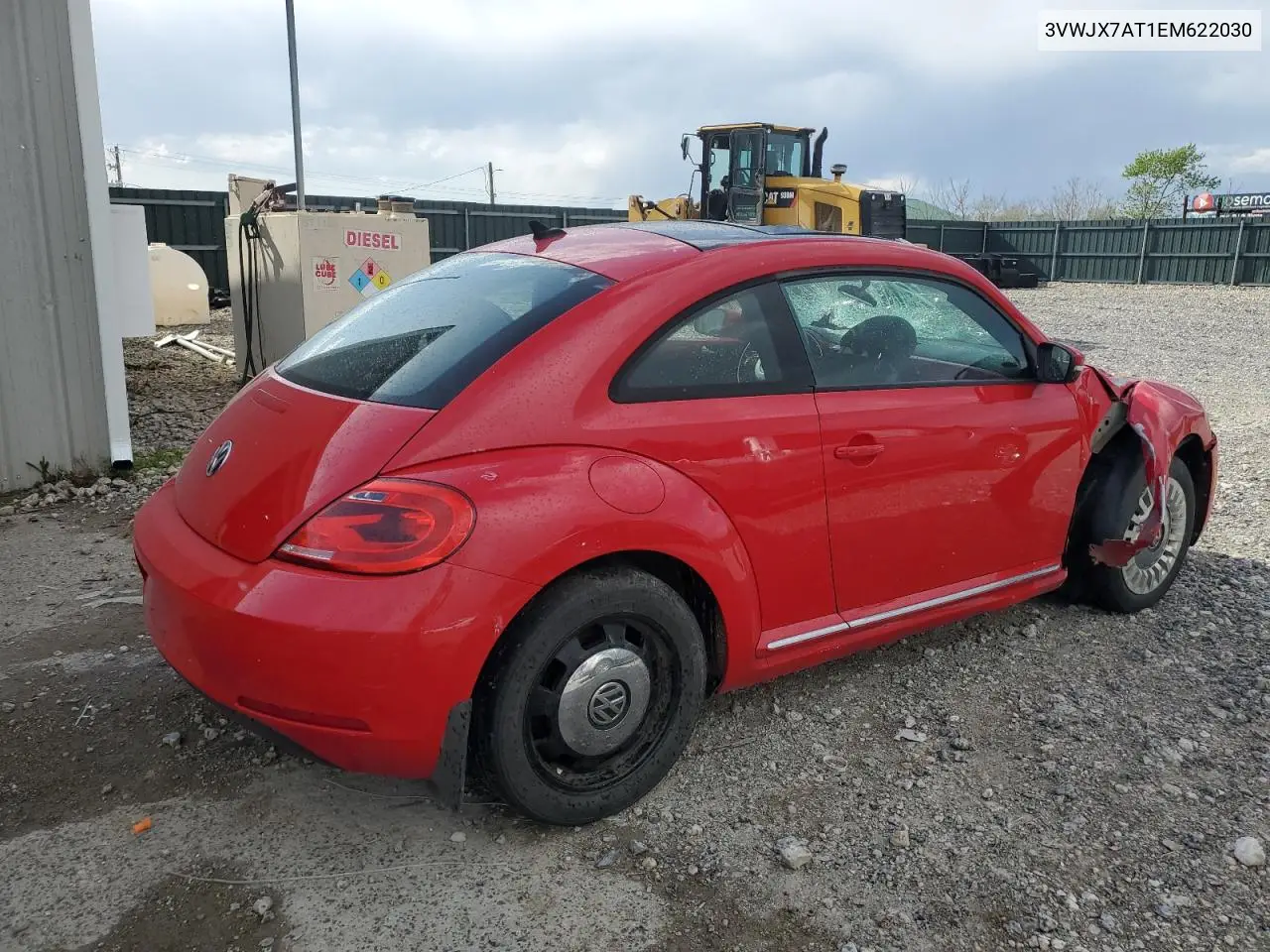 2014 Volkswagen Beetle VIN: 3VWJX7AT1EM622030 Lot: 52712585