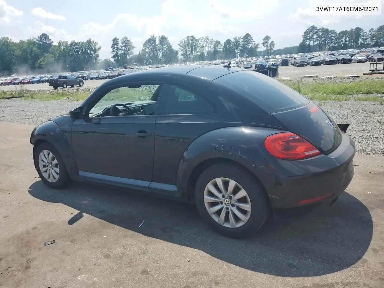 2014 Volkswagen Beetle VIN: 3VWF17AT6EM642071 Lot: 56452405