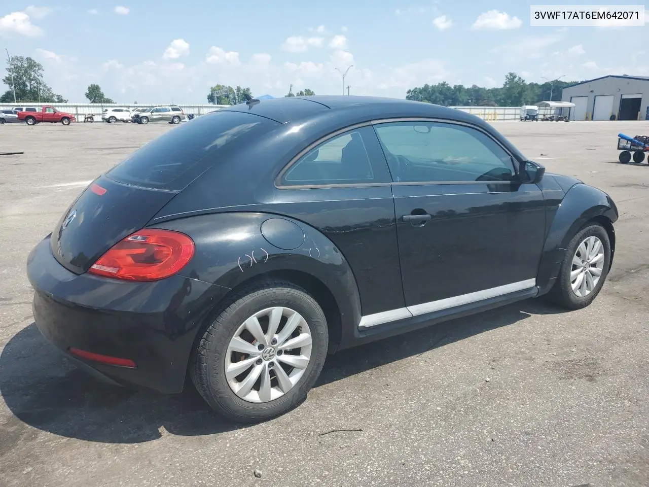 2014 Volkswagen Beetle VIN: 3VWF17AT6EM642071 Lot: 56452405