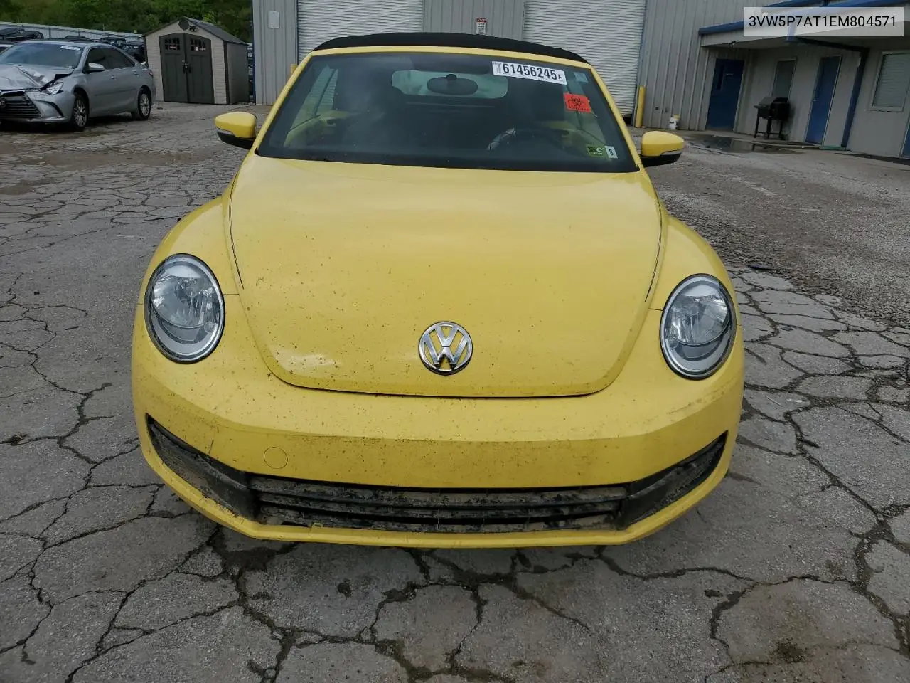 2014 Volkswagen Beetle VIN: 3VW5P7AT1EM804571 Lot: 61456245