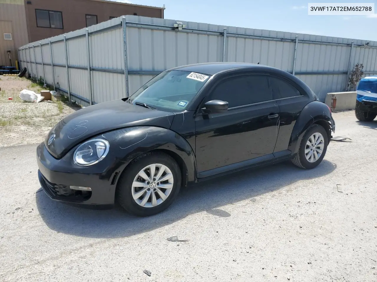 2014 Volkswagen Beetle VIN: 3VWF17AT2EM652788 Lot: 62154045