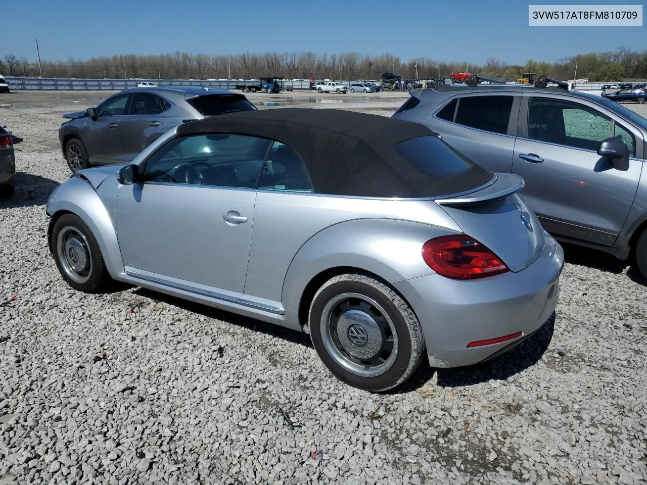 2015 Volkswagen Beetle 1.8T VIN: 3VW517AT8FM810709 Lot: 48065314