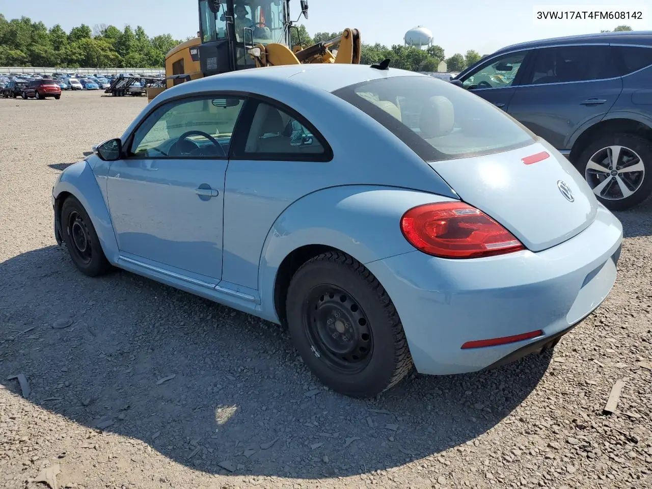 2015 Volkswagen Beetle 1.8T VIN: 3VWJ17AT4FM608142 Lot: 62297385