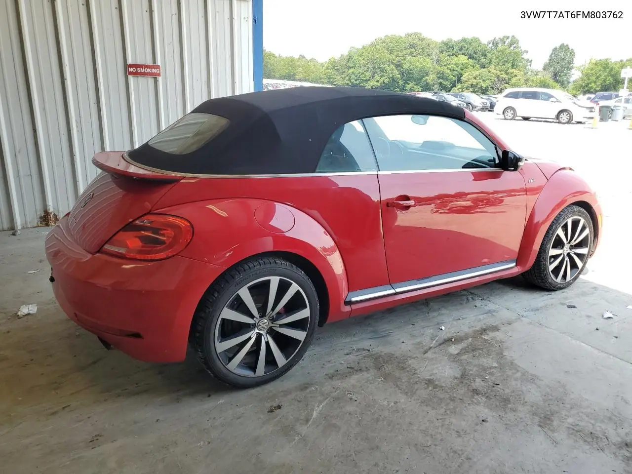 2015 Volkswagen Beetle R-Line VIN: 3VW7T7AT6FM803762 Lot: 62574535