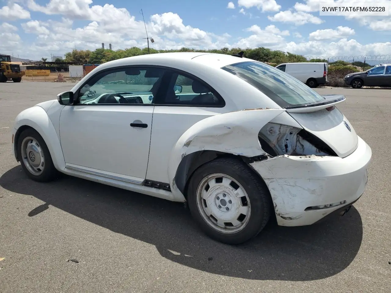 2015 Volkswagen Beetle 1.8T VIN: 3VWF17AT6FM652228 Lot: 62695995