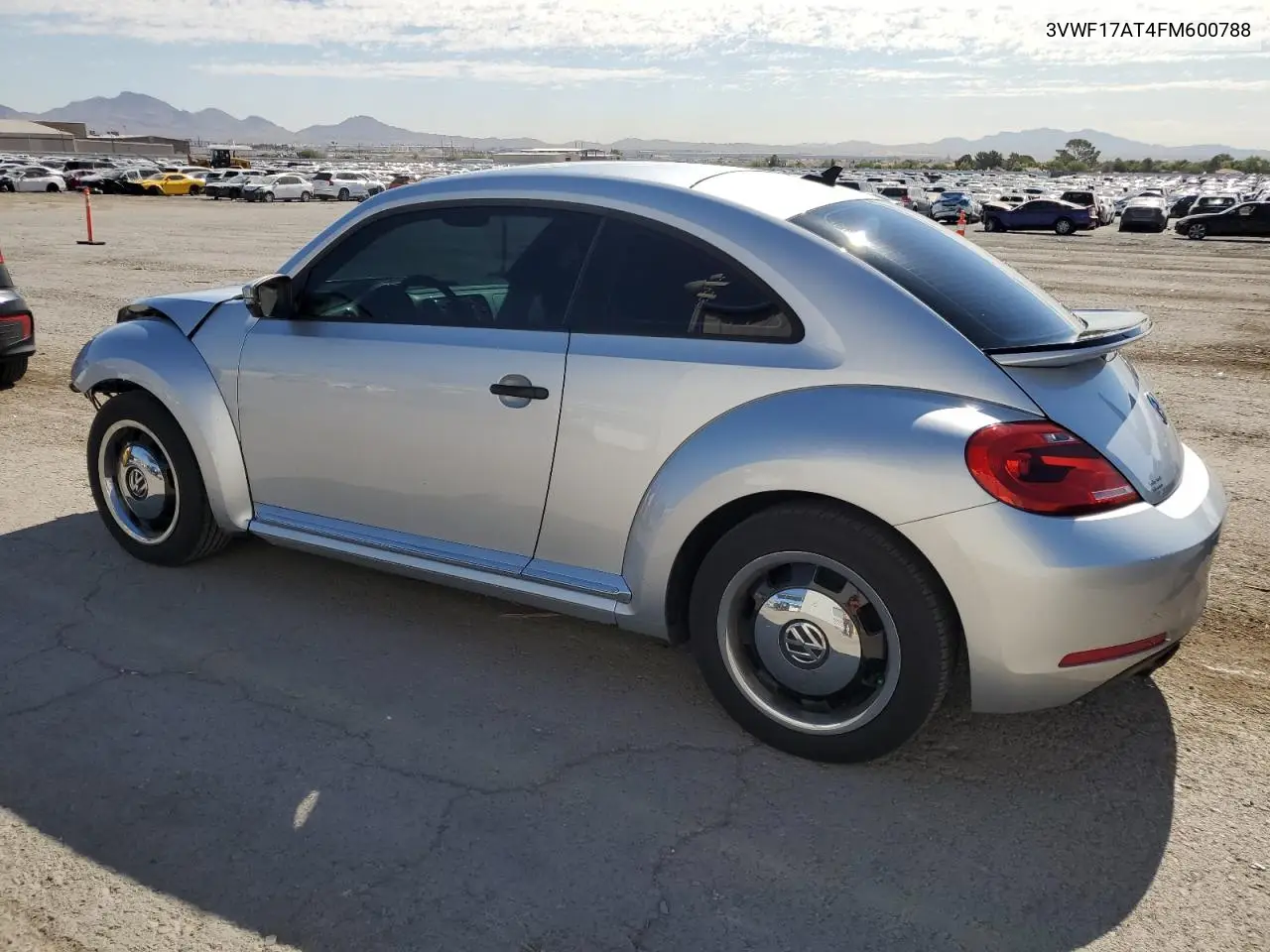 2015 Volkswagen Beetle 1.8T VIN: 3VWF17AT4FM600788 Lot: 63053865