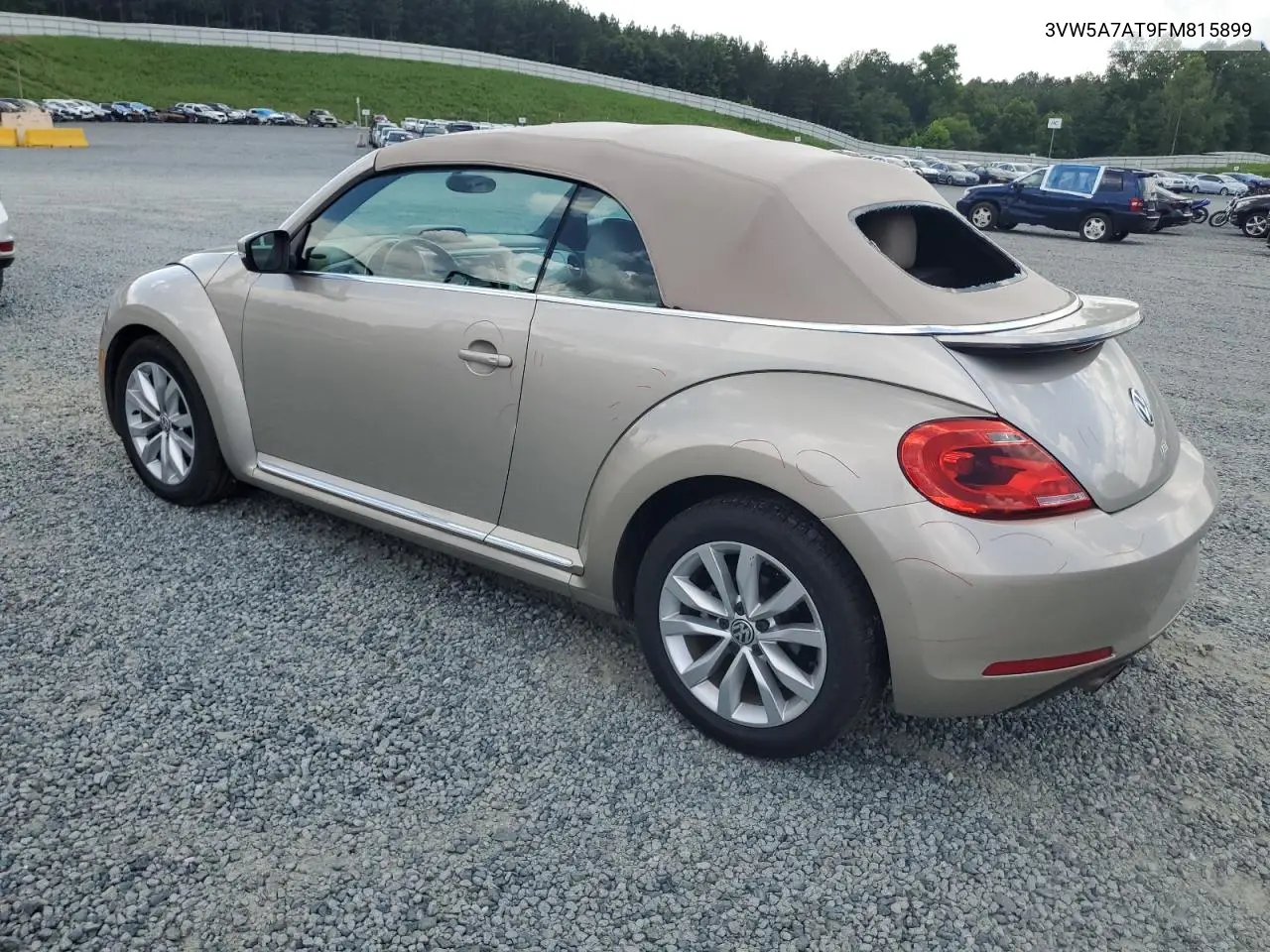 2015 Volkswagen Beetle Tdi VIN: 3VW5A7AT9FM815899 Lot: 63074125