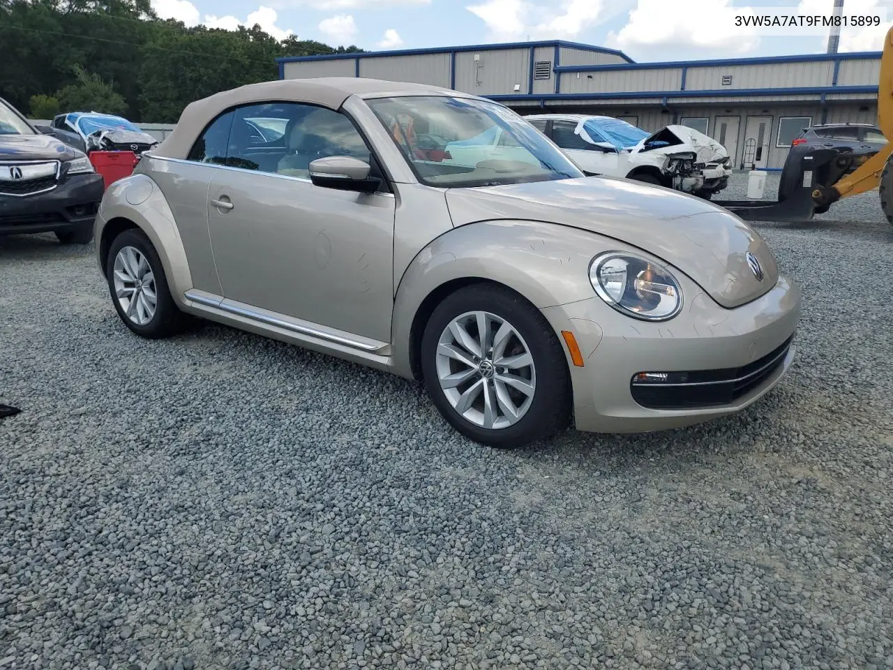 2015 Volkswagen Beetle Tdi VIN: 3VW5A7AT9FM815899 Lot: 63074125
