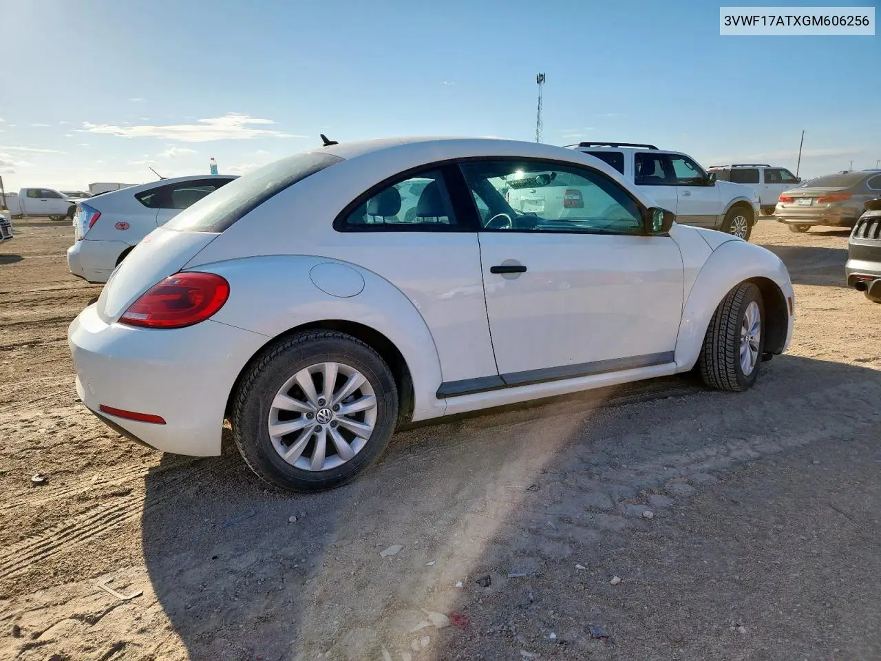 2016 Volkswagen Beetle 1.8T VIN: 3VWF17ATXGM606256 Lot: 61304265